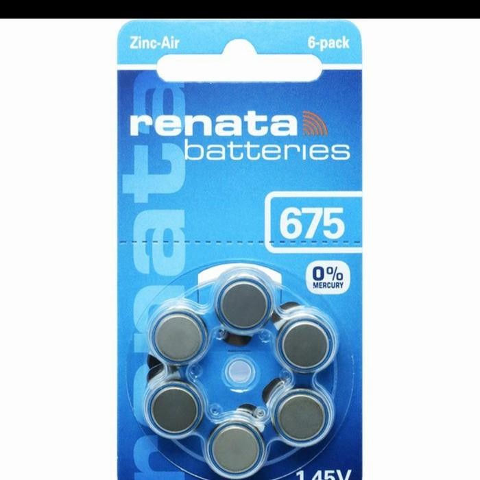 Baterai renata alat bantu dengar ag5 /za13/hearing aid ag5 - ZA 13/Ag 5 Terlaris