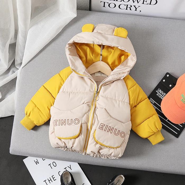 Jaket Anak /Jaket Winter Anak / Jaket anak laki perempuan Premium 2024 - Denim, 1 - 2 Tahun