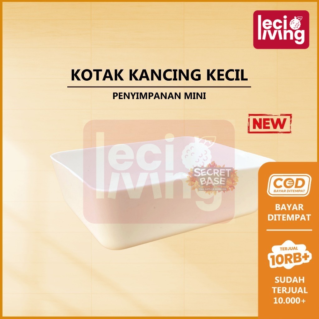 KOTAK KANCING KECIL - Kotak Serbaguna / Tempat Pulpen / Kotak Obat Aksesoris