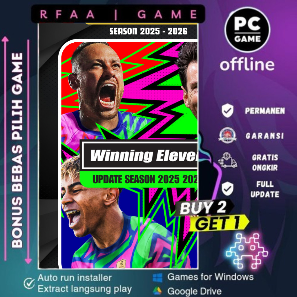 WINNING ELEVEN SEASON 2025 | GAME PC - LAPTOP - PC GAME