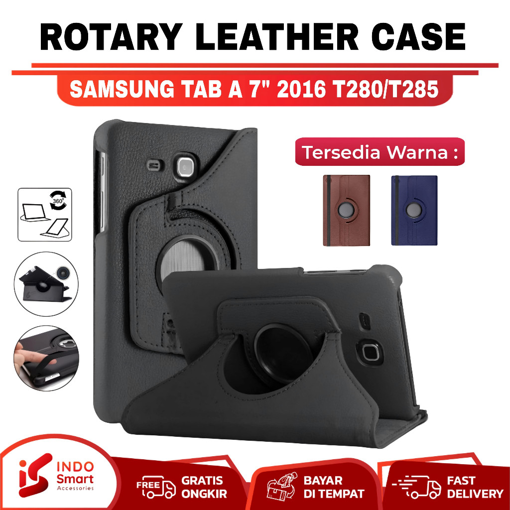 Terlaris Case Samsung Tab A 2016 | Samsung Tab A 7" 2016 | Tab A6 2016 | T280 T285 Case Flip Cover R