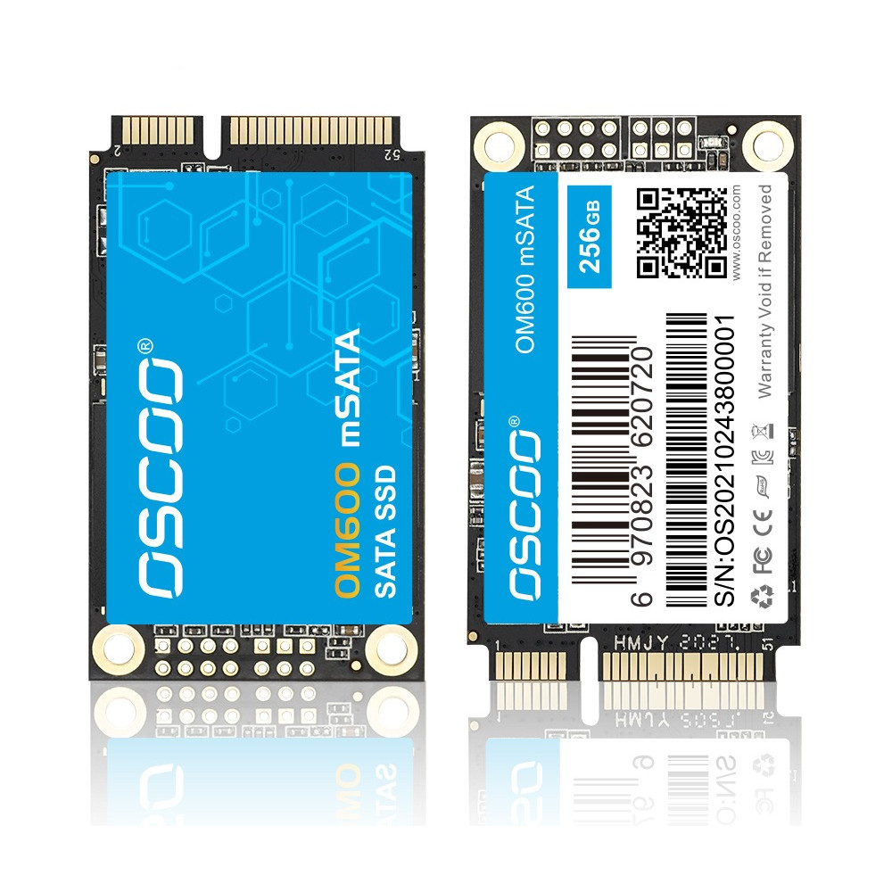 OSCOO mSATA SSD Disk SSD SATA3 128GB 256GB 512GB mSATA Internal Solid State Disk Hard Drive For Lapt