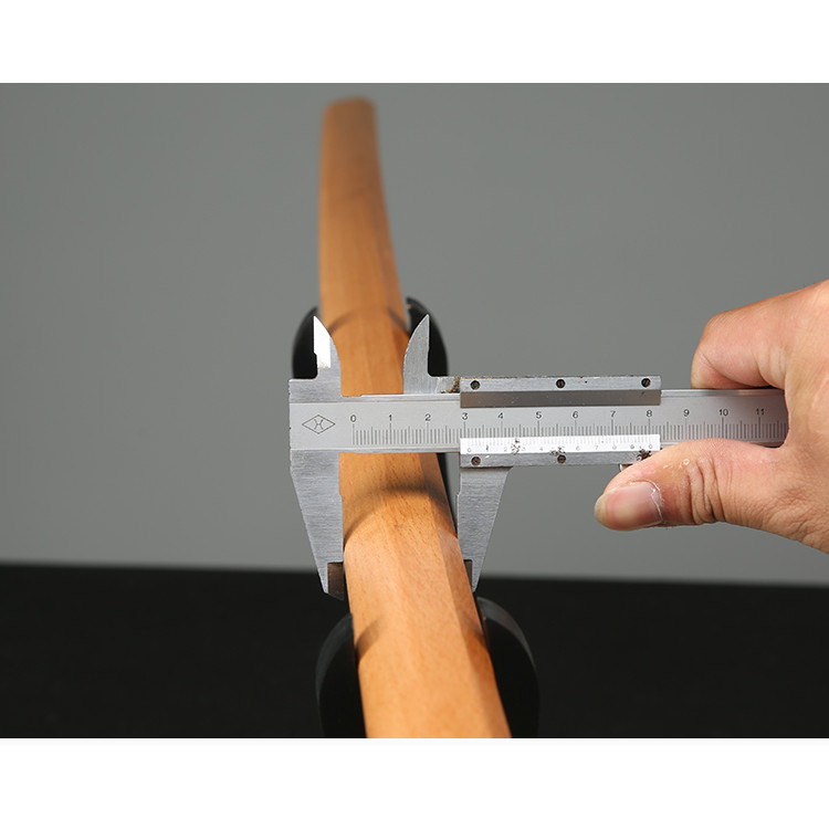 Full Tang Beech Wood Katana - Iaido Training Sword for Suburi Practice, Martial Arts & Performance (