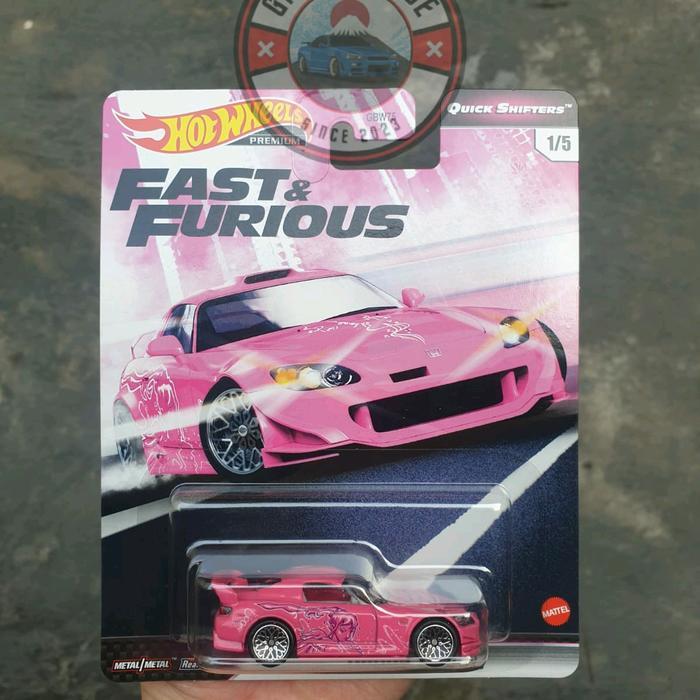 Hot Wheels Premium Fast And Furious S2000 Pink Quick Shifters BEST