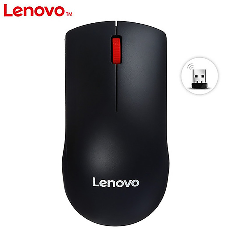 Lenovo M120Pro Wireless Mouse Ergonomic Sensor USB Receiving Gaming Office Mouse 1000P MacBook Lapto