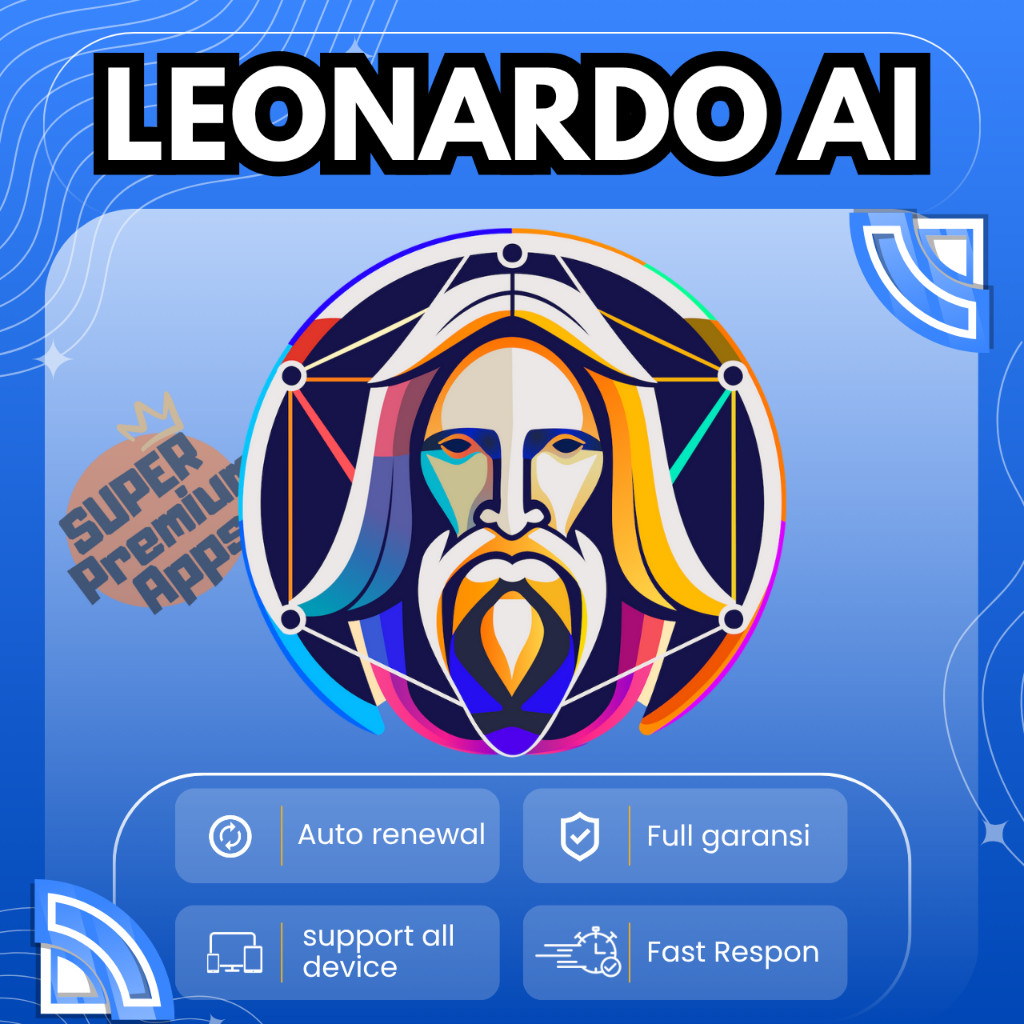 [1 Tahun] Leonardo AI UNLIMITED | AI Image Generator - Create Art | Full Garansi
