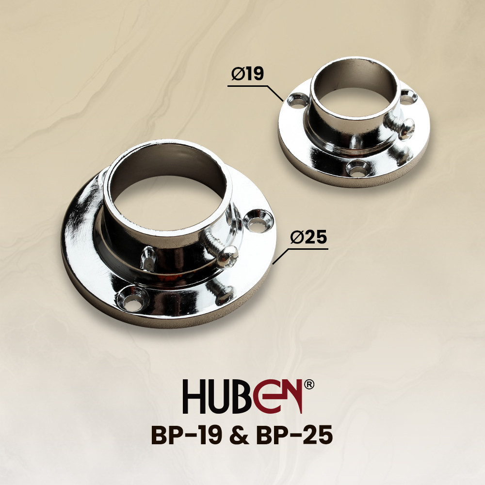 Bracket Pipa Topi BP25 Huben | Tutup Pipa Gantungan Baju | Bracket Pipa | Bracket Gantungan