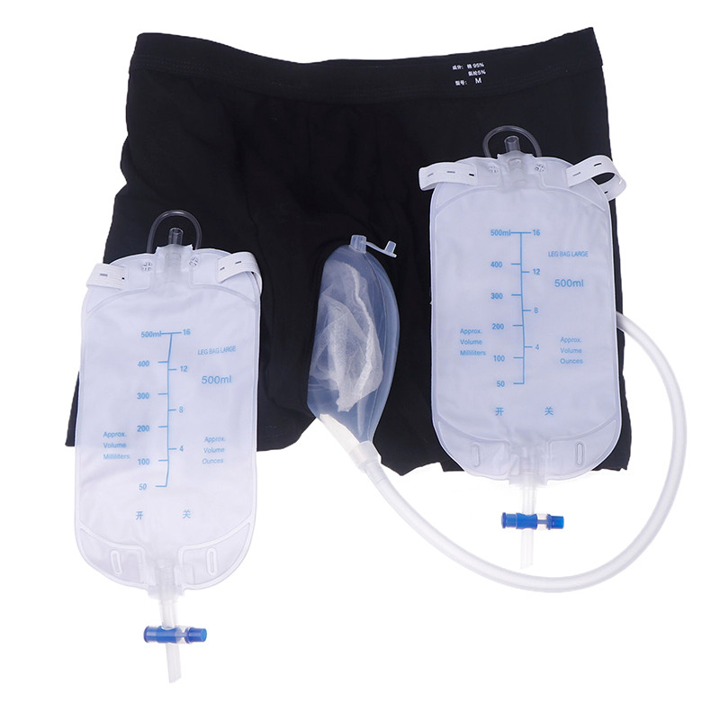 Reusable Urinary Receiver For Men Elderly Urine Collector Kit Panties Fixed Urine Catheter Urinary B