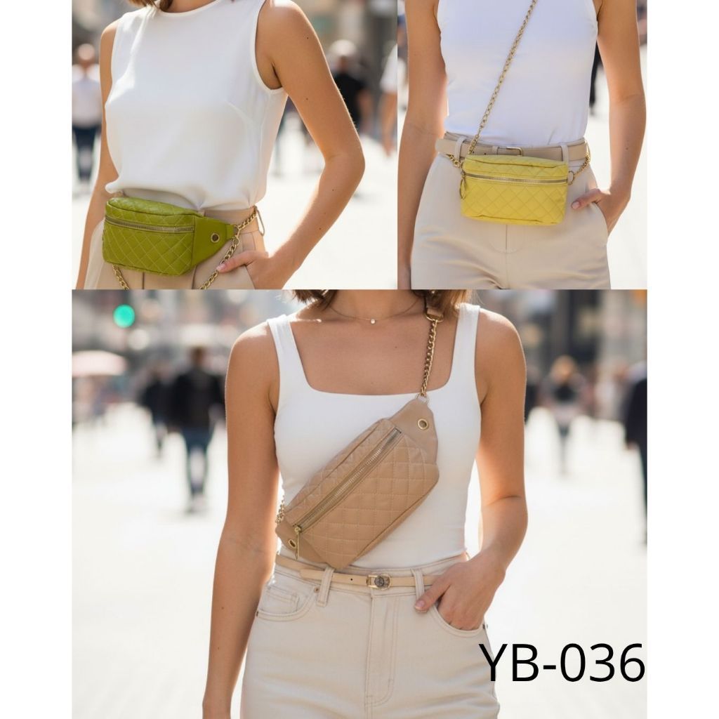 YB-036 Tas Waistbag Wanita Selempang Sling Bag