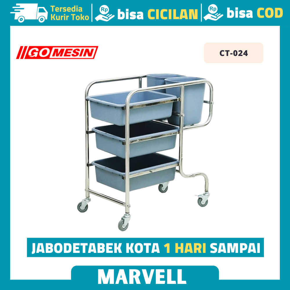 Troli Gomesin CT-024 Trolley Piring Kotor