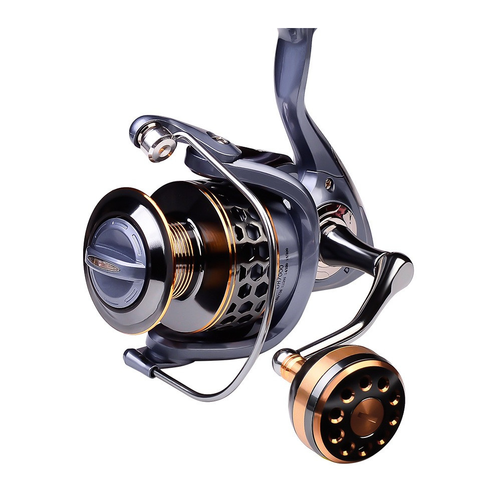 PROBEROS Fishing Reel Spool Spinning Reel 11-21KG Max Drag Metal Handle Saltwater Reel Carp Reel 200