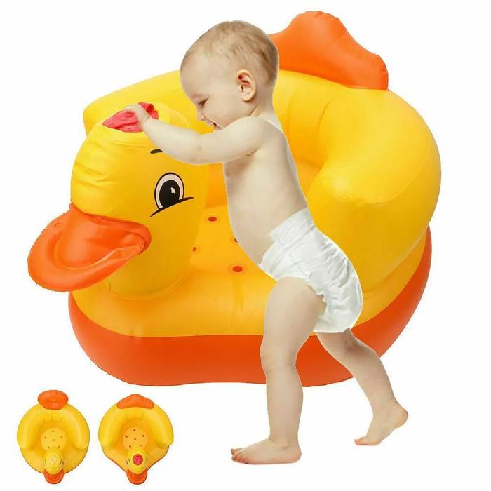Kursi Makan Bayi Belajar Duduk Kursi Bayi Balon Kursi Bebek Musik Sofa Bayi - tanpa musik