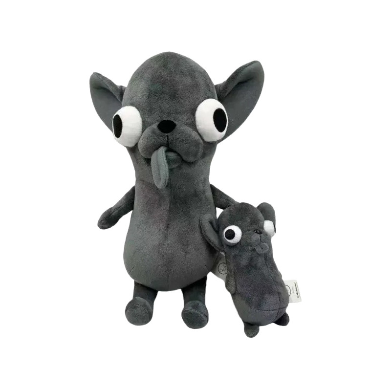 Stuffed Animals Chihuahua Plush Toy Puppy Pet Black Color Stuffed Chihuahua Doll Kawaii Realistic Wa