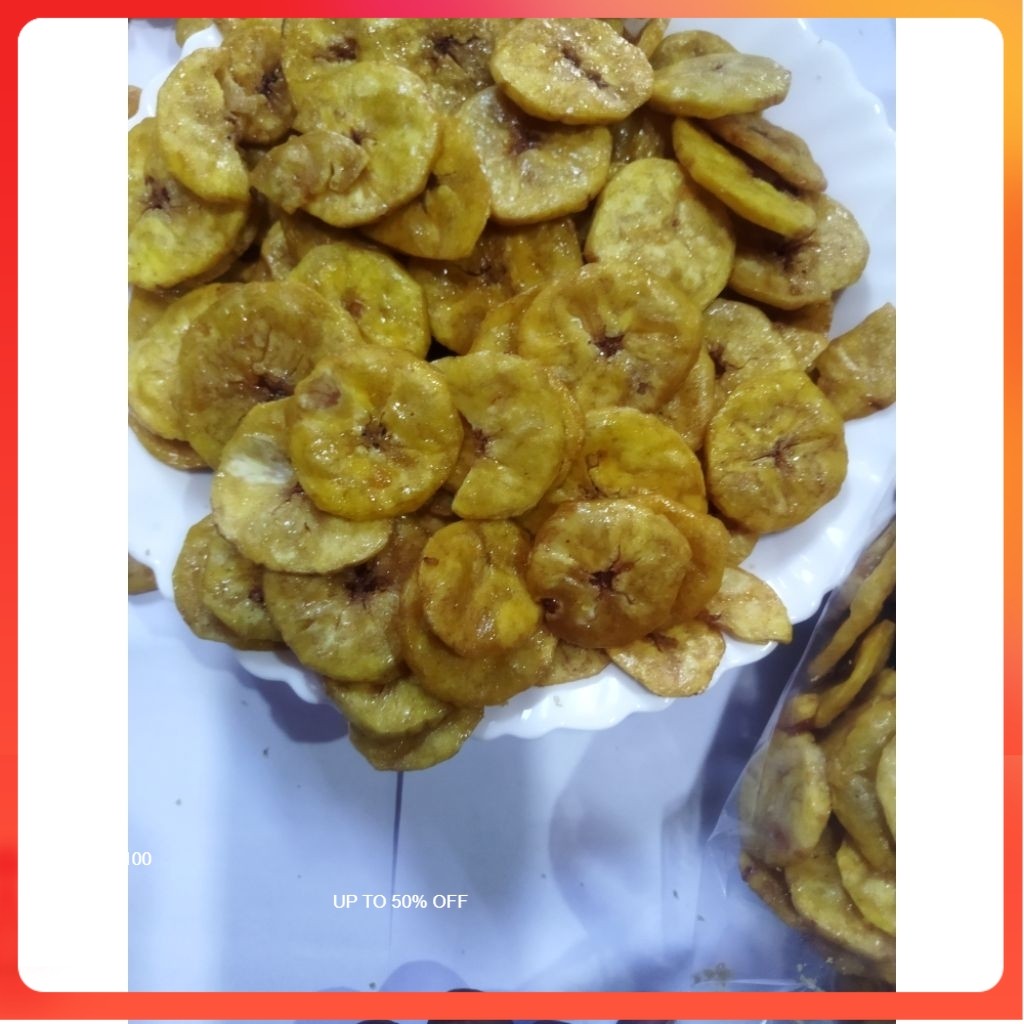 Keripik Pisang Manis 3kg  1 ball