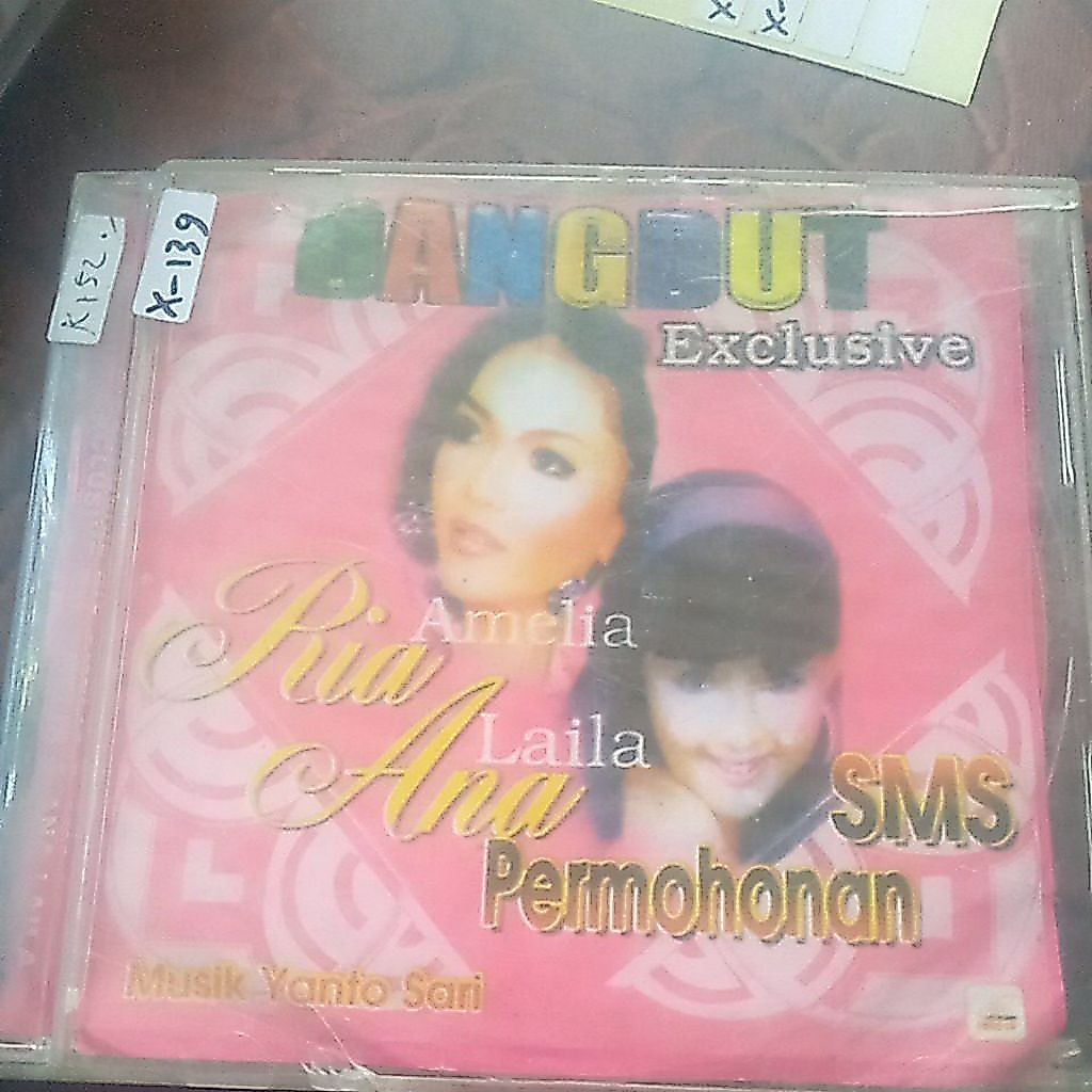 VCD DANGDUT EXCLUSIVE X-139