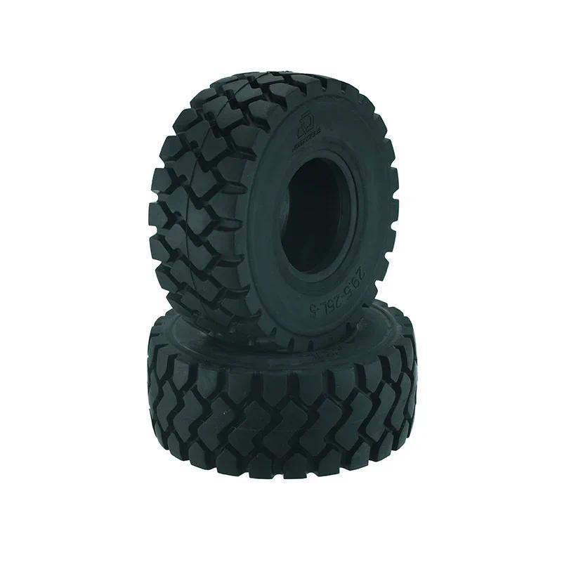 2PCS Ban Karet Forklift 137mm Model Ban Loader untuk Truk Loader RC 1/14