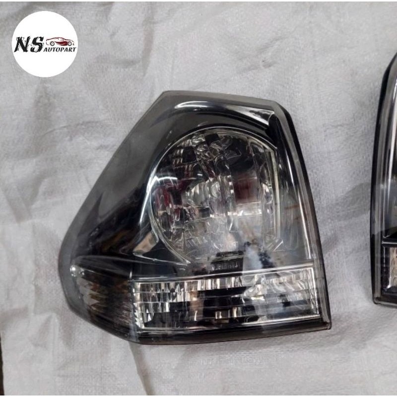 stoplamp lampu belakang toyota harrier