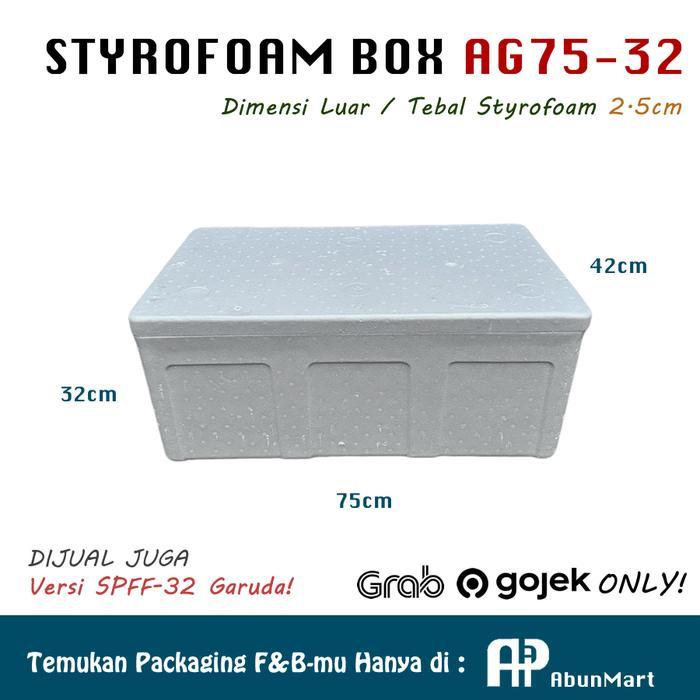 Styrofoam Box AG75 (75x42x32)