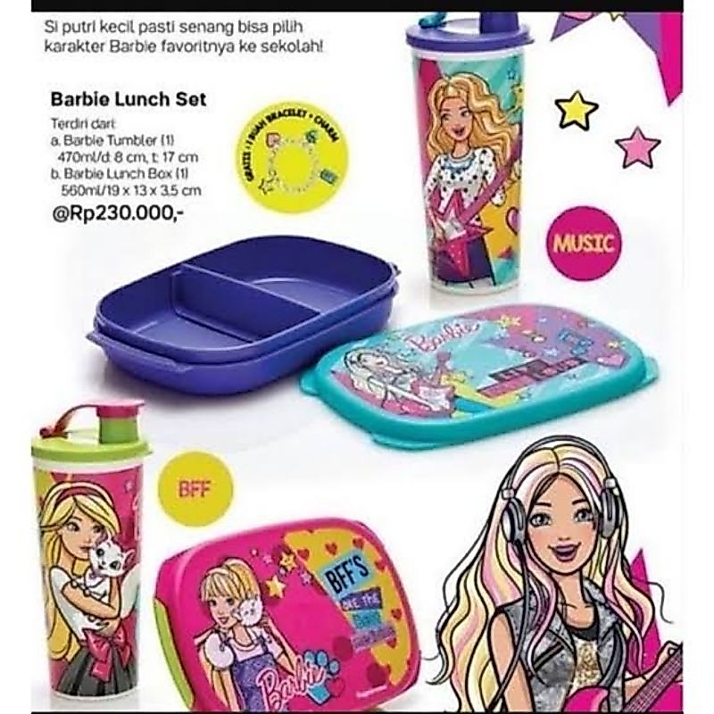 Tupperware bontot bebbie dan botol minum