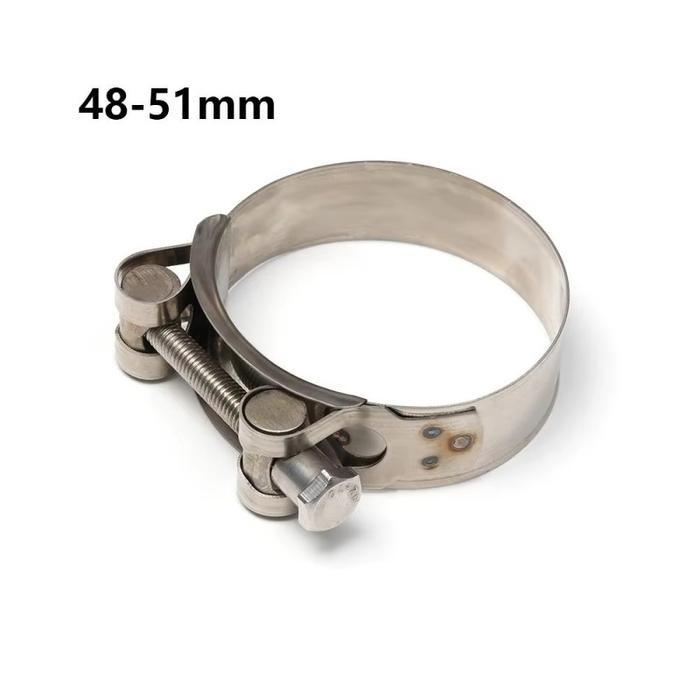 Clamp Stainless Berbagai Ukuran Clamp Superior Stainless Clamp Besi Klem Besi Penjepit - 48-51