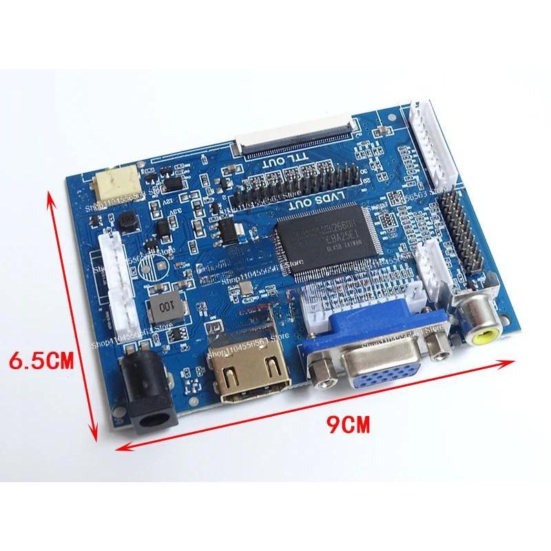 LVDS TTL Dual Output LCD Screen Driver Board AD Decoder Board, Vehicle Driver Board