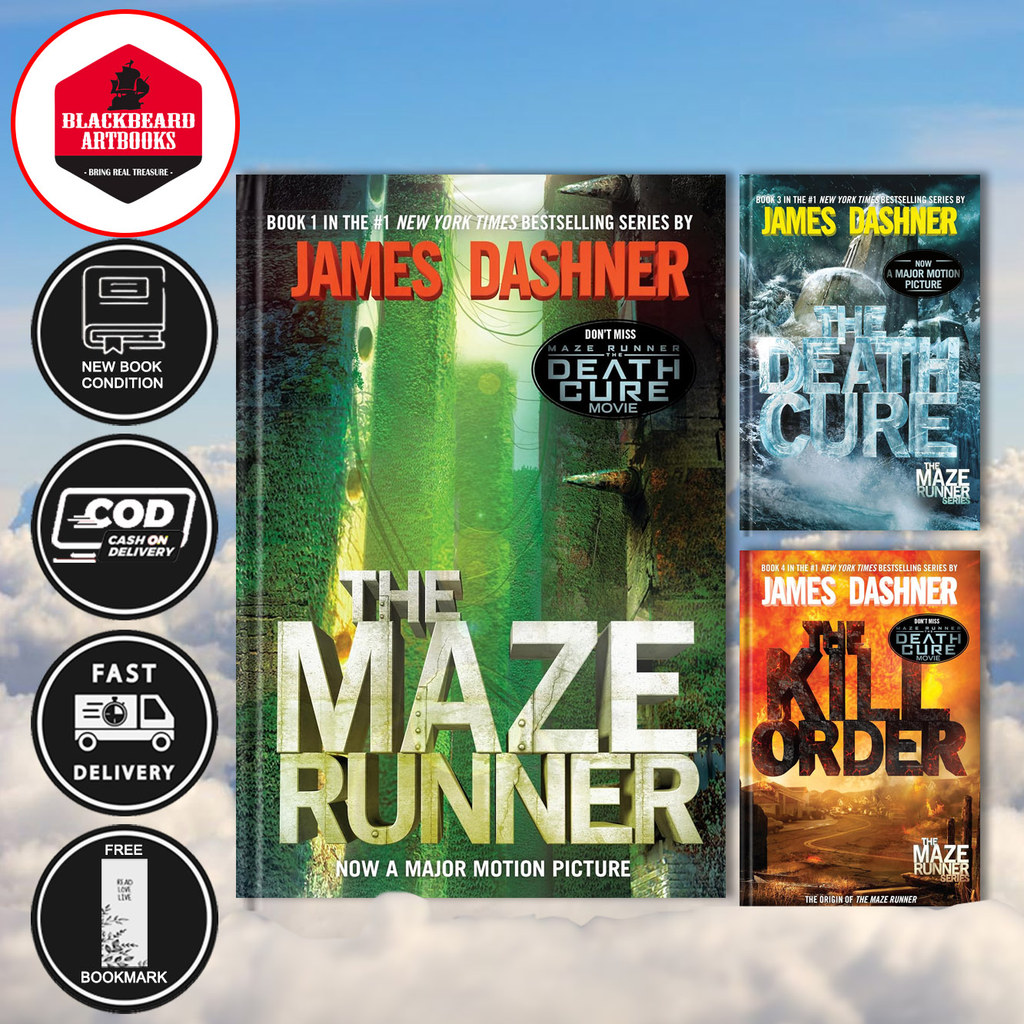 The Maze Runner 5 book series  ( The Maze Runner | The Scorch Trials | The Death Cure | The Kill Ord