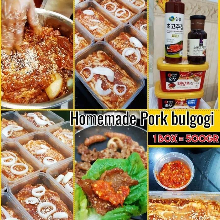 Daging Pork BBQ ala Korea (NON HALAL)