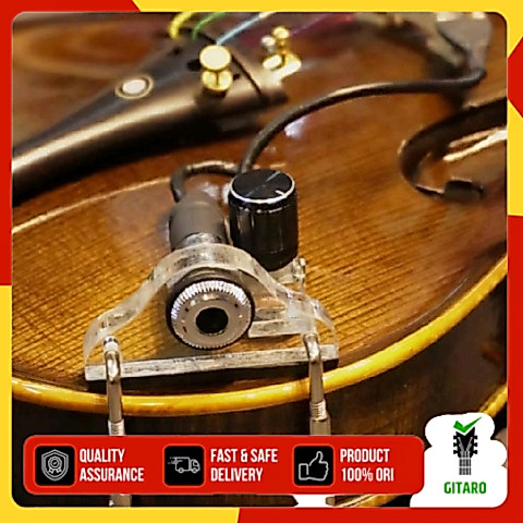 Pick Up Biola Bridge Caleb 02 Pickup Violin Caleb 02 Preamp Biola