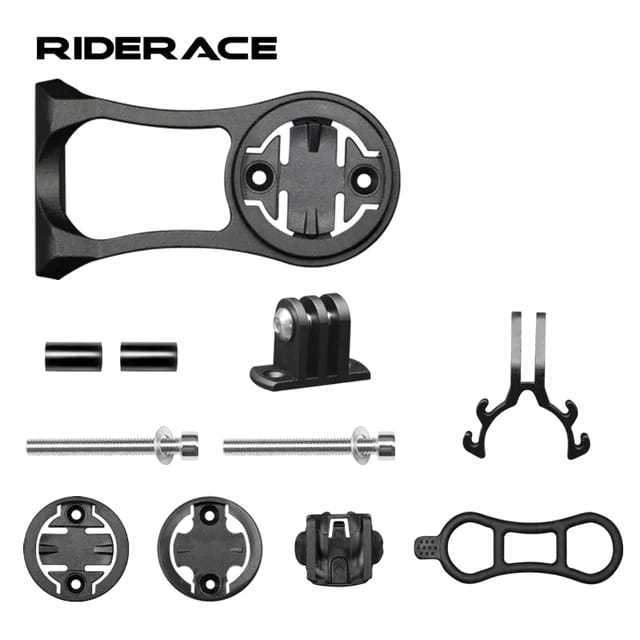 Foto Riderace Mounting Stem Holder Barfly Bracket Speedo Lampu Gopro Bar Fly Sepeda