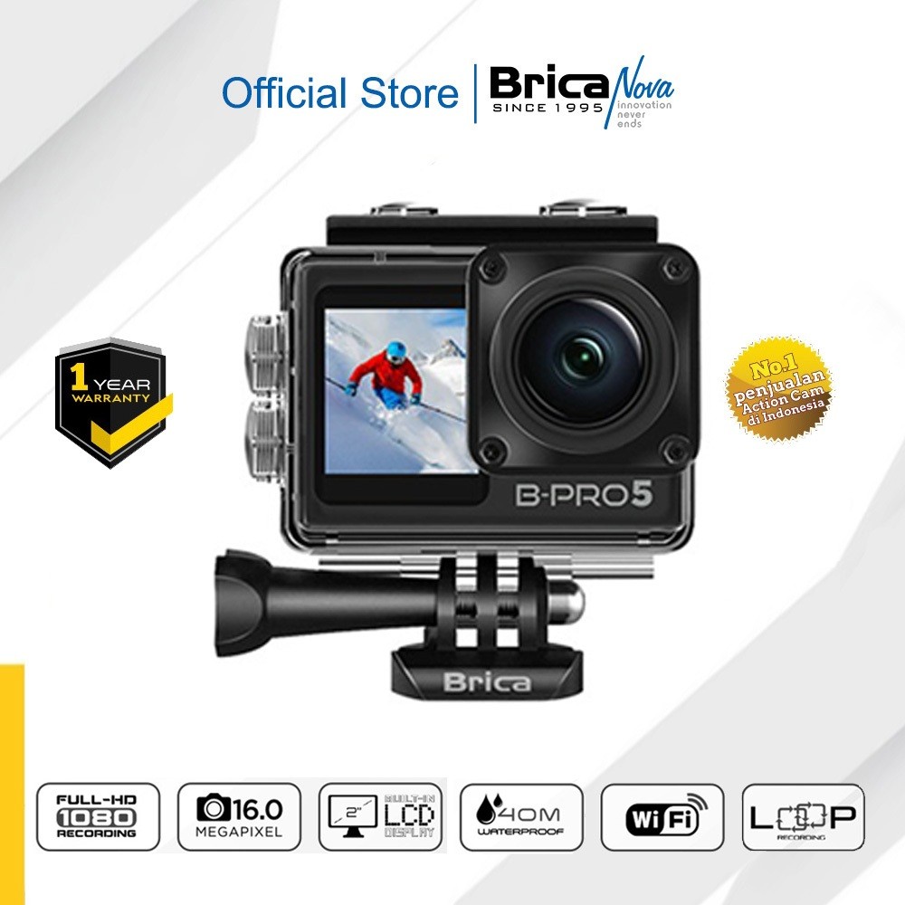 PROMO Brica BPRO5 Alpha Edition All Series Action Camera + Gratis Bonus - Action Cam BPRO-5 - Kamera