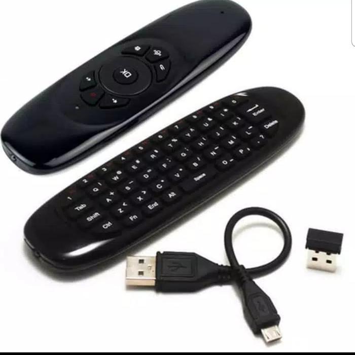 Mini Keyboard wireless C120 2.4G Air mouse Wireless C120 Berkualitas