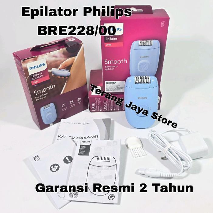 Epilator Philips BRE228 Philips Satinelle BRE228/00 Hair Removal Philips BRE228 alat cukur bulu kaki