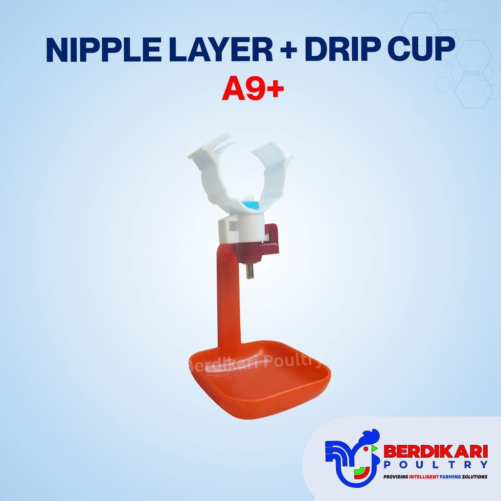 [Harga Grosir] 1000 Pcs Nipple Drinker Layer Peterlur / Tempat Minum Ayam Peterlur / Nipel A9 / Nepe