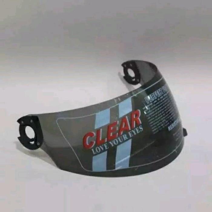 Visor kaca helm full face bmc Jazz pnp mds 201/maz gt pro/gm cruiser  index full face - HITAM