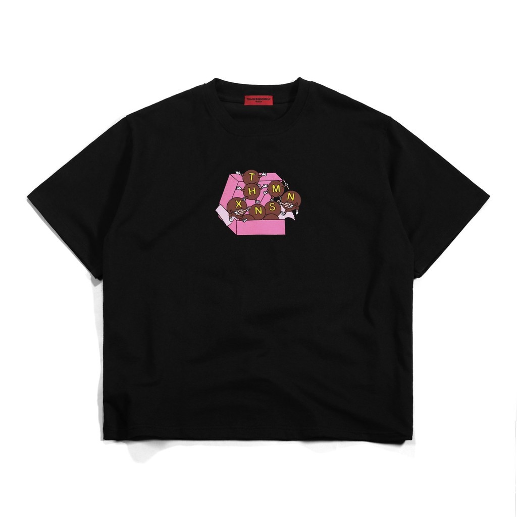 Tshirt Evanthe Black Thanksinsomnia