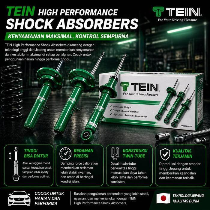 Shock breaker Depan Mercy Vito W447 - Merk Tein EnduraPro ( 2pcs / Original