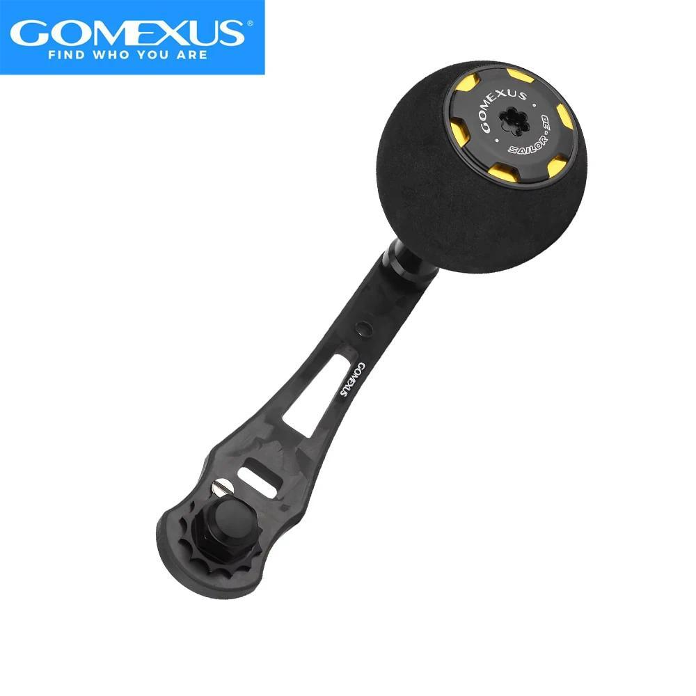 GOMEXUS Power Handle Compatible for Shimano Calcutta Conquest 300 400 Daiwa Lexa Okuma Komodo Baitca