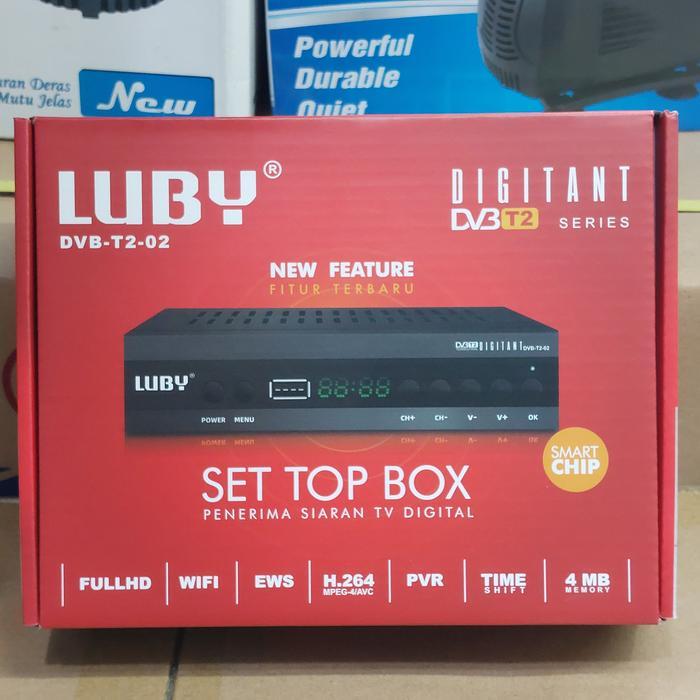 Set Top Box Tv Digital Luby DVB T2-01 / Receiver Tv STB Digital Luby - LUBY DVB-T2-02, STB aja