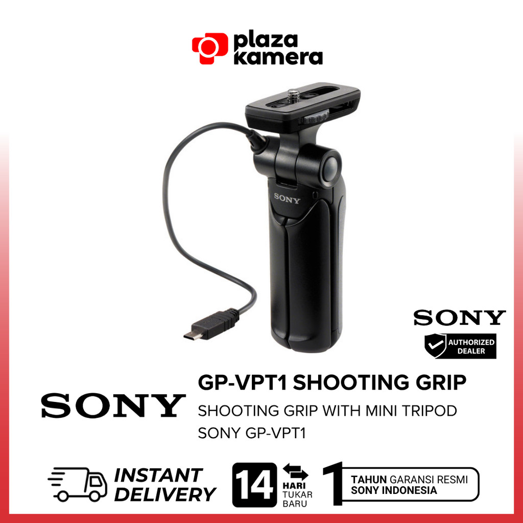 Sony GP-VPT1 Shooting Grip Mini Tripod Kamera Vlogging Selfie Sony HandyCam