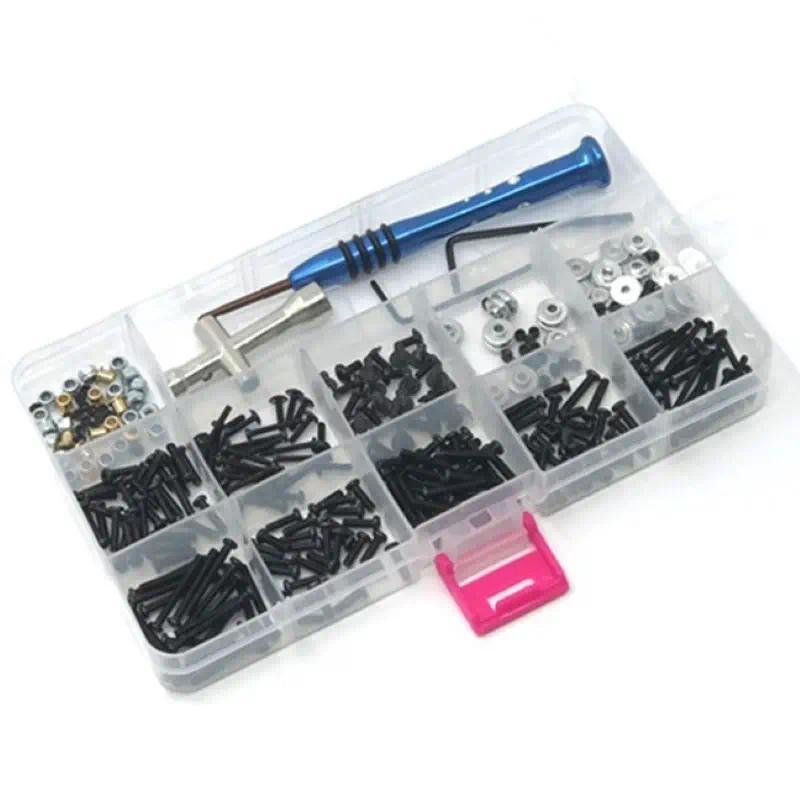 Newest MN98 MN99s Metal Screws Fastener Kit Repair Tools Set For 2024 NEW MN 99S MN 98 1:12 2nd Upgr