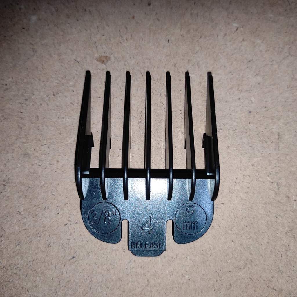 [ORI] Kemei KM - PG / 809A - 2600 | SEPATU KLIPPER / CLIPPER GUARD / COMB SISIR 9MM No 4 HAIR CLIPPE