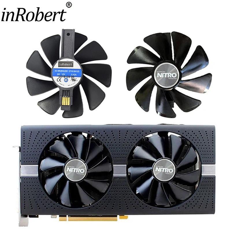 NEW 95MM CF1015H12D DC 12V Cooler CPU Fan Replace For Sapphire Radeon NITRO RX470 RX480 RX570 4G RX 