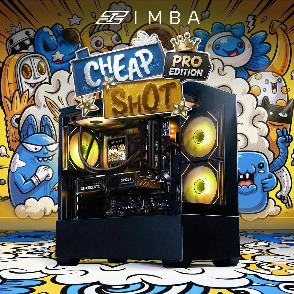 IMBA CHEAPSHOT PRO PC ULTRA 5 245KF RTX 5060 TI 8G / RTX 5060 TI 16G / 16GB 500GB RAKITAN GAMING PC