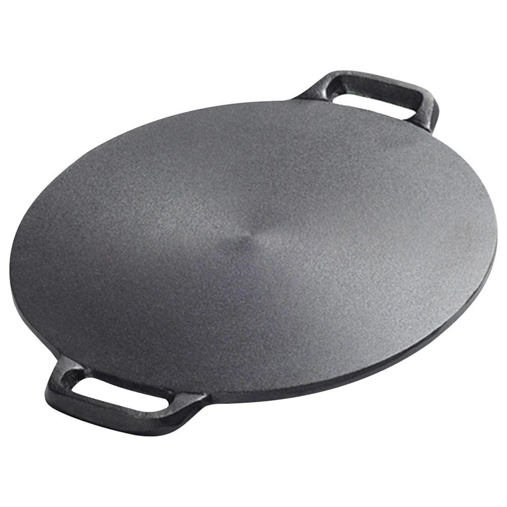 10.2/11/11.8/12.6/13.4 Inch BBQ Griddle with Handles Coating Frying Pan Non Stick Baking Tray for Ho