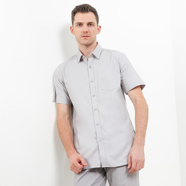 Hush Puppies Kemeja Pria 955 Reef Gray