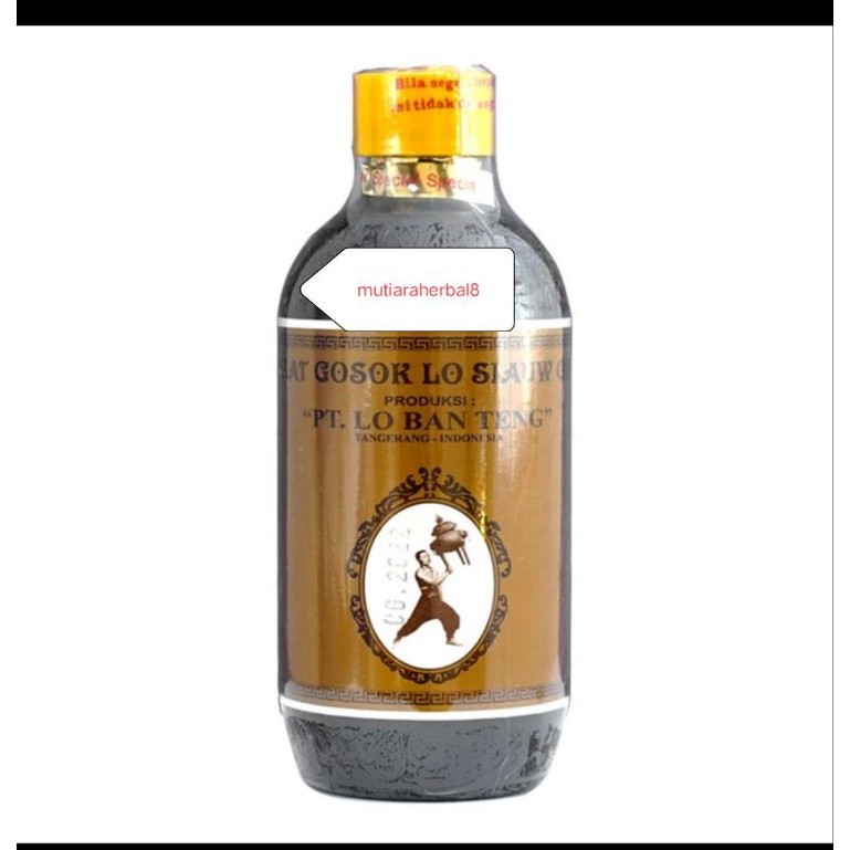 Arak Gosok Special Lo Ban Teng 200ml Asli Lobanteng memar patah tulang # Ripa olshop1