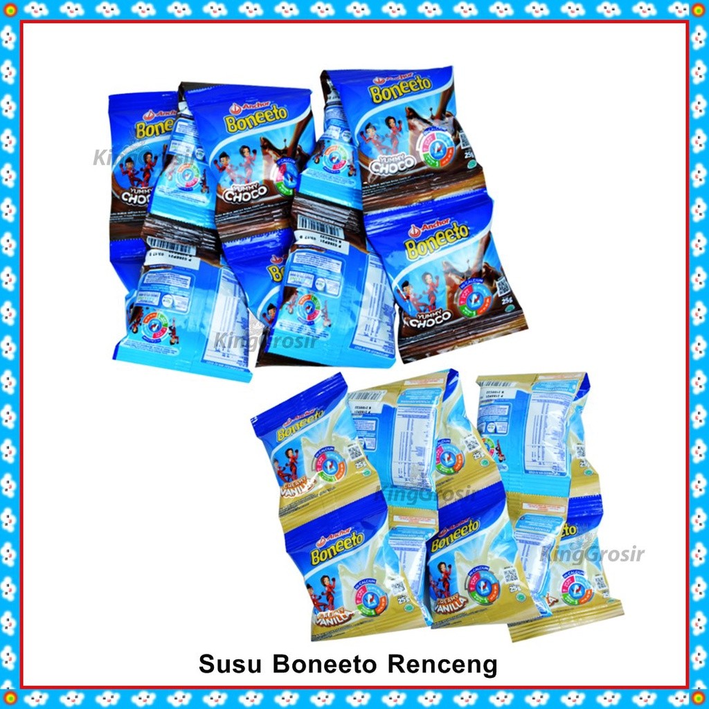 Boneeto Susu Anak Bernutrisi Kemasan Renceng 10 Sachet