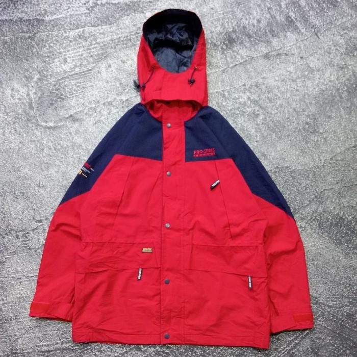 Jaket outdoor parka PROSPECS GORETEX hoodie bisa dilepas jaket hiking gunung anti air casual bagus s