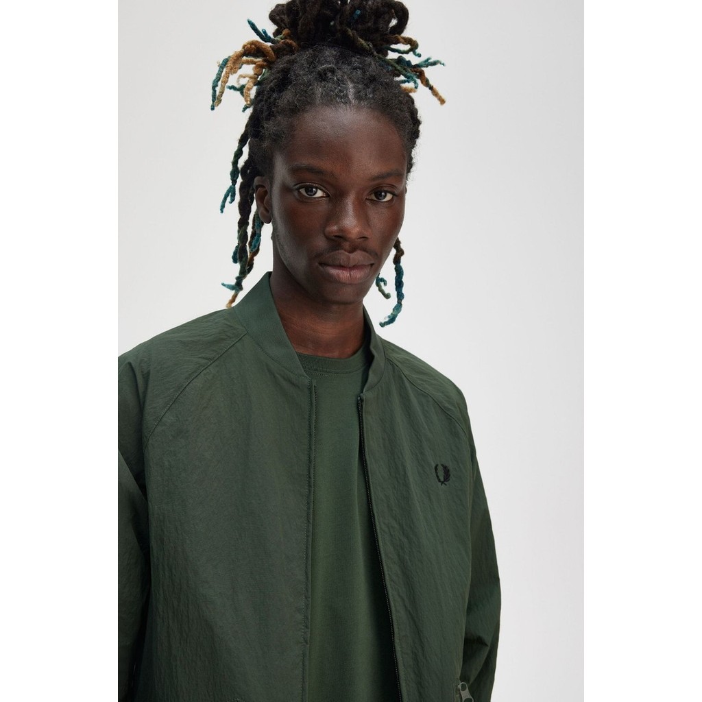 FRED PERRY FP HOODED SHELL JACKET