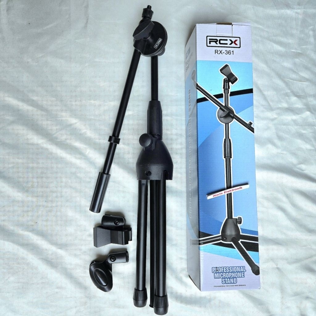 Stand Mic Microphone Pendek RCX RX 361